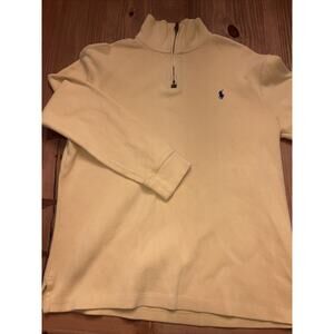 Polo Ralph Lauren Sweater Mens M 1/4 Zip Pullover Preppy Classic Work Casual